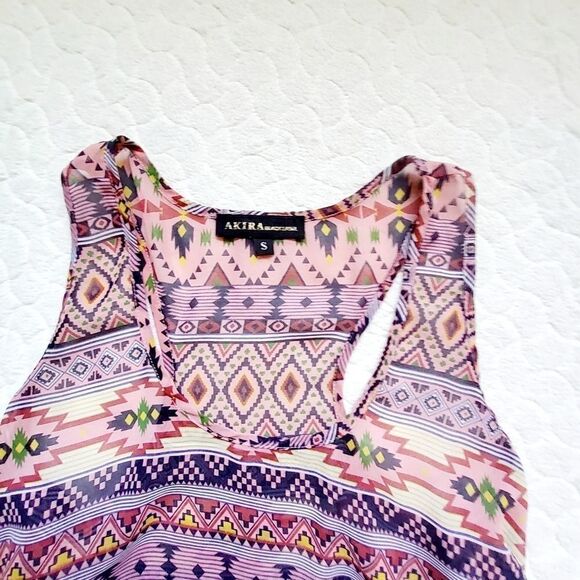 Akira Black Label tank top southwest boho small - Picture 3 of 6